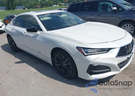 2022 Acura Tlx Technology Package из США, поврежденный, VIN 19UUB5F46NA004432